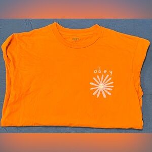 Obey Organic Flower Graphic Tee